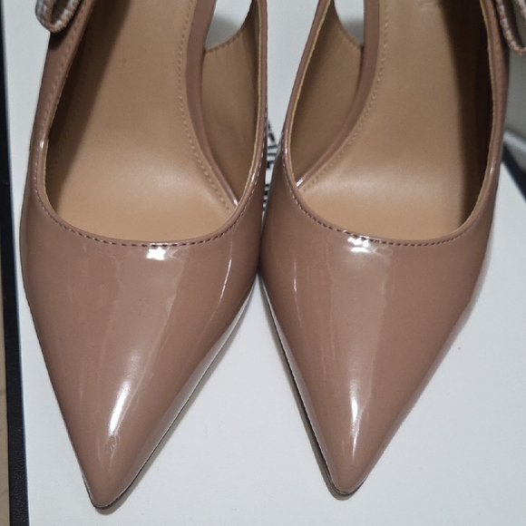 Steve Madden Blush Patent Slingback Heels - Picture 7 of 7